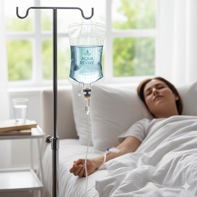 تنقيط الترطيب الوريدي في دبي