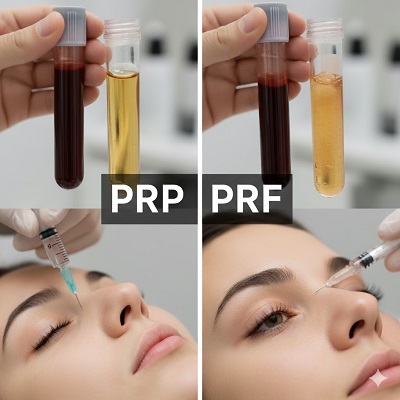 العلاج بالبلازما PRP مقابل علاج الـ PRF في دبي: التكلفة، الفوائد، وأيّهما الأنسب لك؟